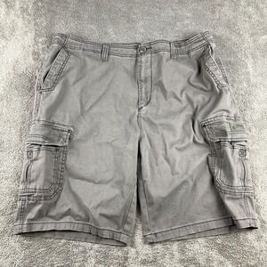 Unionbay Shorts Mens 42 Gray Cargo  Authentic Fit‎